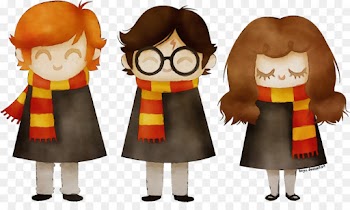 Ron Weasley, Hermione Granger, Ginny Weasley, Toy, Cartoon PNG