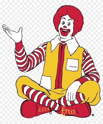 Ronald Logo Black And White - Fast Food Resumes Examples