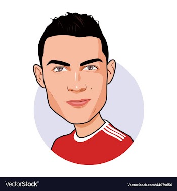 ronaldo caricature