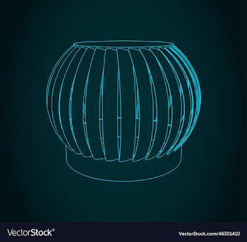 rooftop wind turbine air ventilator