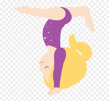 Room Clipart Gymnastics - Gymnastics Girl Clipart