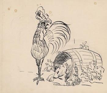 Rooster and dog by Arnold | Free Photo - rawpixel