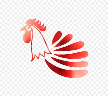 Rooster Chicken Logo Font Clip art -  