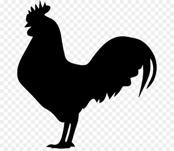 Rooster Chicken Silhouette Clip art - rooster 
