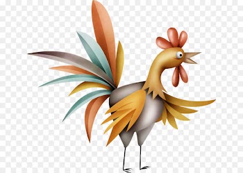 Rooster Illustration Cartoon Portable Network Graphics Image - cheval watercolor 