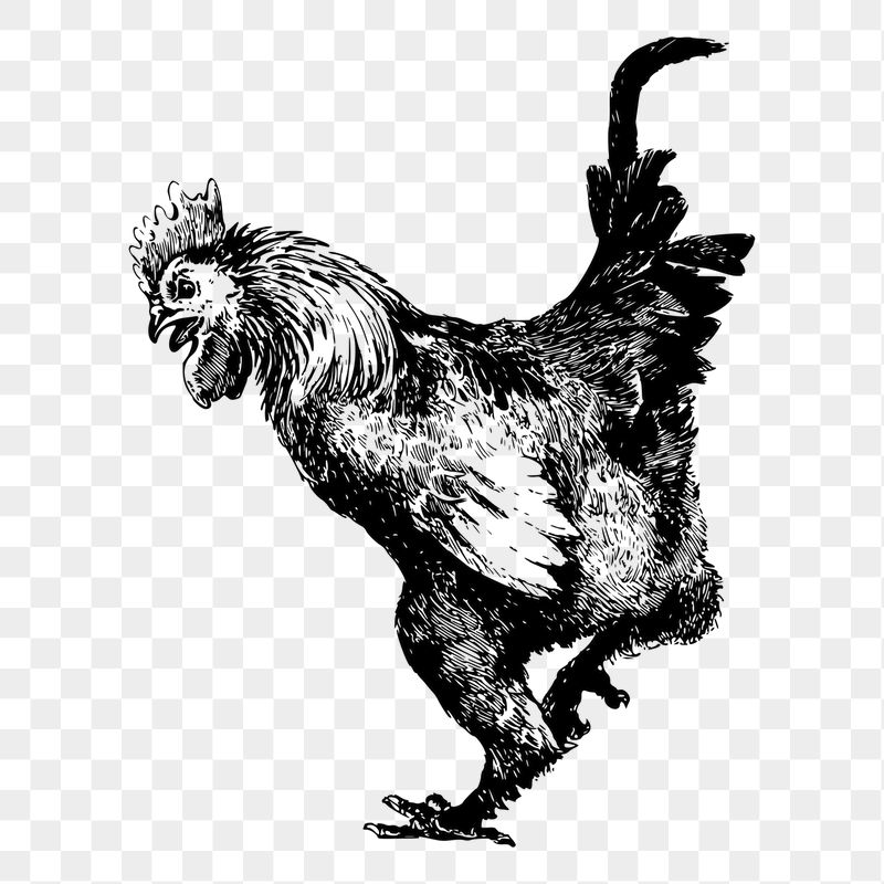 Rooster  png sticker illustration, | Free PNG - rawpixel