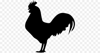Rooster Silhouette Clip art - Silhouette 