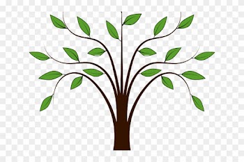 Roots Clipart Animated Tree - Tree With Leaf Clipart