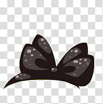 Ropa para dolls, black ribbon transparent background PNG clipart