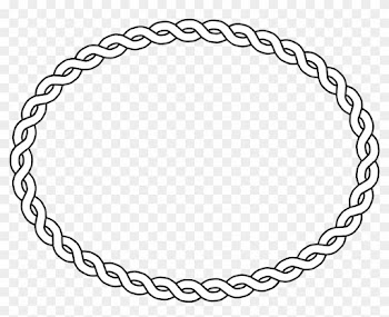 Rope Border Oval Icons Png Free Png And Icons Downloads - Rope Border