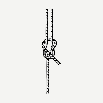 Rope drawing clipart, overhand knot | Free PSD - rawpixel