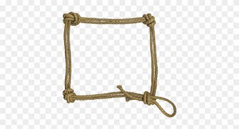 Rope Frame Rough - Transparent Background Rope Frame