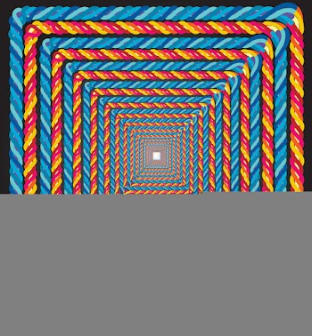Rope-frame vector image