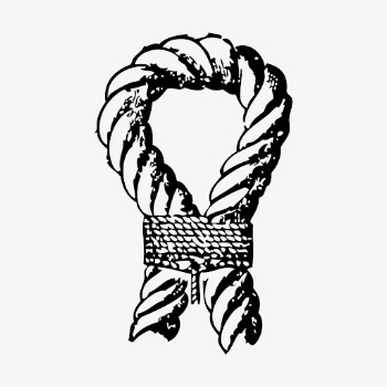 Rope hand drawn clipart, marine | Free Vector - rawpixel