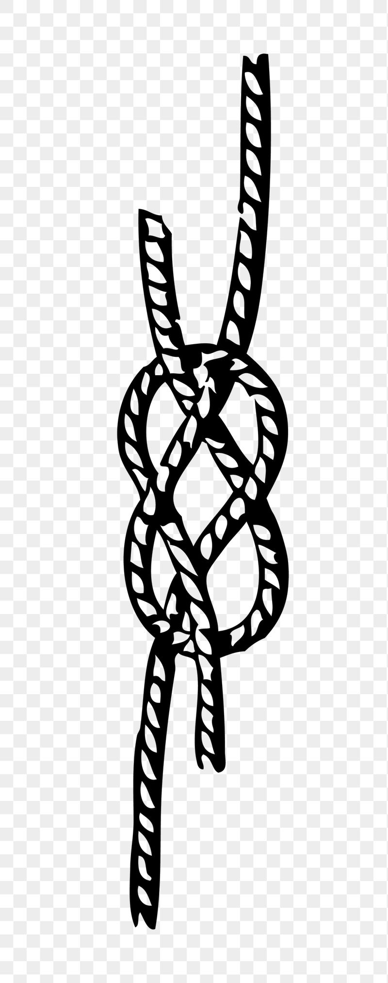 Rope knot png sticker, transparent | Free PNG - rawpixel