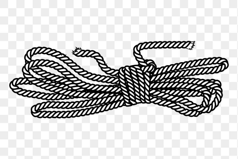Rope png sticker illustration, transparent | Free PNG - rawpixel