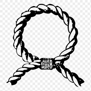 Rope png sticker, knot, hand | Free PNG - rawpixel