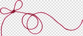 Rope ribbon , Twine String Red thread of fate , Twine transparent background PNG clipart