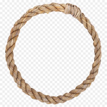 Rope Stock photography Knot Clip art - Rope ring 