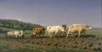 Rosa Bonheur - Ploughing in Nevers | Free Photo - rawpixel