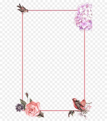 Rosa chinensis Flower Petal Icon - Flowers Border 