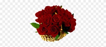 Rosa ,en Formato Png - Black Rose Basket