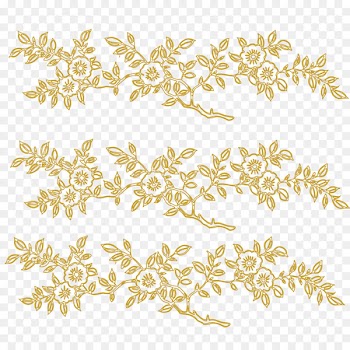 Rosa multiflora Golden Rose Computer file - Golden roses vector material 