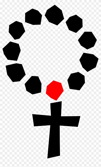 Rosary Clipart Hostted Wikiclipart - Rosary Vector Png