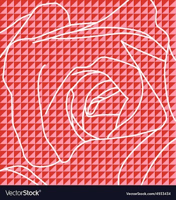 Rose abtract2 vector image