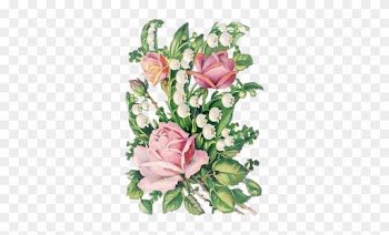 Rose Bouquet With Other Flowers - Hybrid Tea Rose