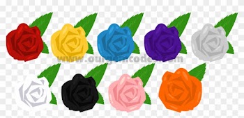 Rose Brooch - Garden Roses