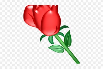 Rose Bush Clipart Anime Rose - Rose Gif Clip Art