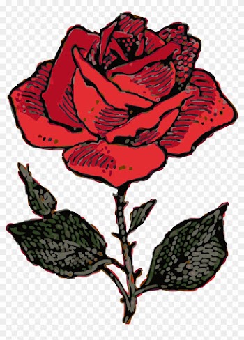 Rose Clip Art - Coat Of Arms Rose