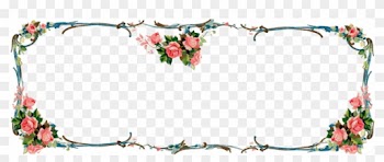 Rose Clipart Banner - Facebook Banner Frame