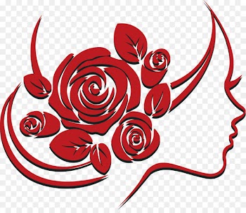 Rose Computer file - Vector rose woman 