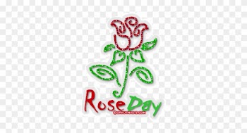 Rose Day Wishes Rose Bud Glitter - Rose Day Gif Download