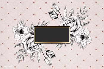 Rose decorated badge | Free stock vector - 680194