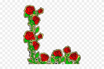 Rose Design Royalty Free Vector Clip Art Illustration - Garden Roses