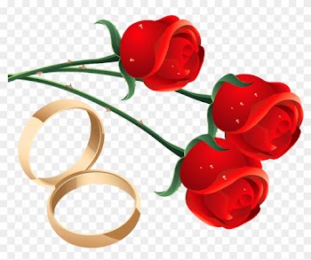 Rose Engagement Ring Vector Material - Engagement Rose Png