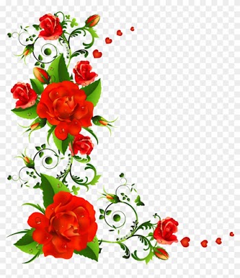 Rose Flower Clip Art - Rose Flowers Vector Png