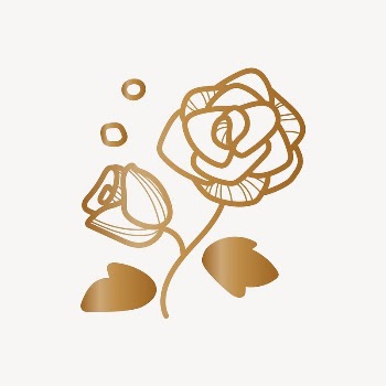 Rose flower collage element vector | Free Vector - rawpixel
