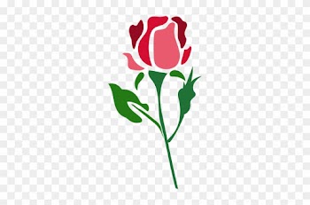 Rose Flower Icon Transparent Png - Rose Vector Free Downloads