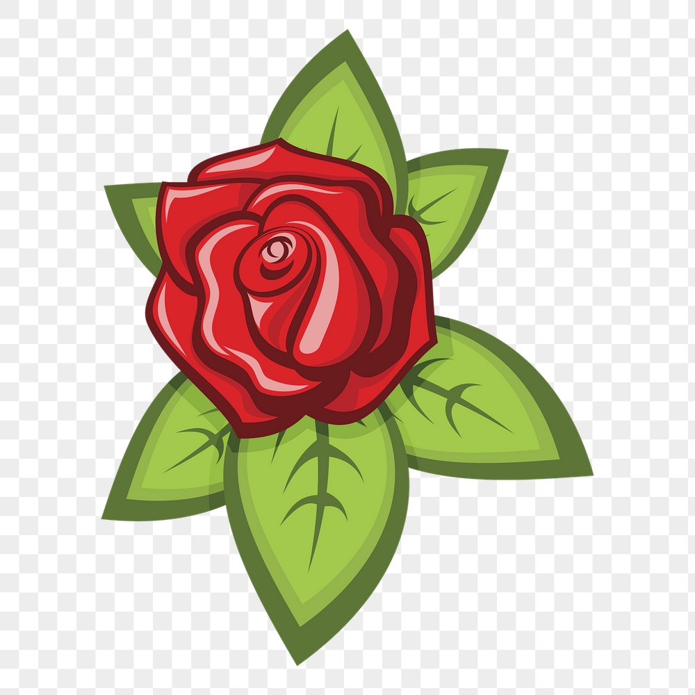 Rose flower png sticker, Valentine's | Free PNG - rawpixel
