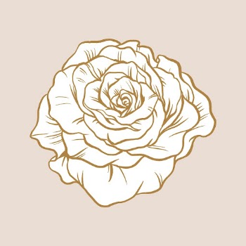 Rose flower sticker, brown vintage | Free PSD Illustration - rawpixel