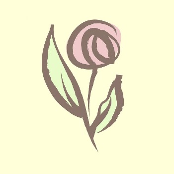 Rose flower sticker, pastel doodle | Free Vector Illustration - rawpixel
