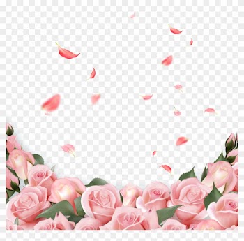 Rose Flower Wedding Invitation Pink - Rose Flower Wedding Invitation Pink
