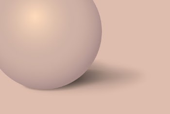 Rose gold background, 3D sphere | Free PSD - rawpixel