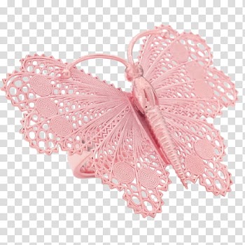 Rose gold butterfly ring transparent background PNG clipart