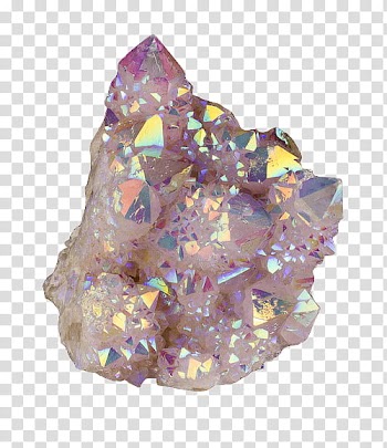 Rose Gold Mega , purple stone transparent background PNG clipart
