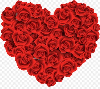 Rose Heart Flower Clip art - Art Pictures Of Roses 